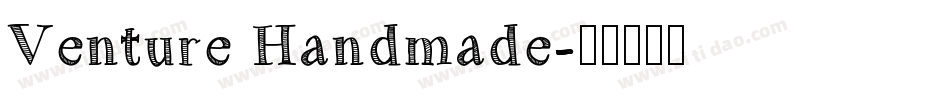 Venture Handmade字体转换